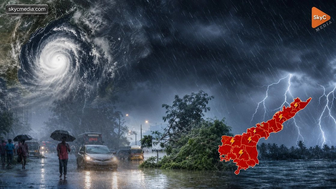 బంగాళాఖాతంలో తీవ్ర అల్పపీడనం.. ఏపీకి భారీ వర్షసూచన