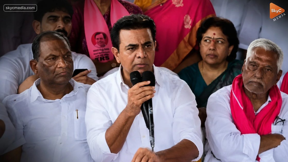 రాజకీయ కక్ష కోసం రాలేదు.. రైతుల కోసం వచ్చాం! కన్నెపల్లిలో కేటీఆర్ ఫైర్