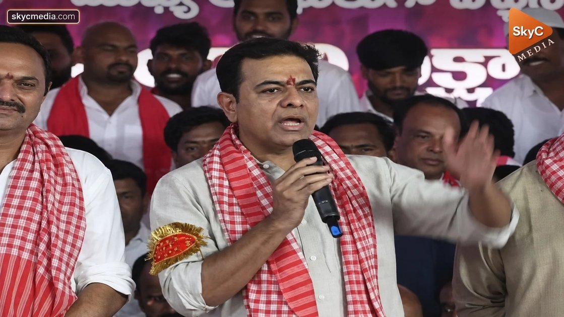 లక్ష క్యూసెక్కుల నీటి వృధాపై కేటీఆర్ తీవ్ర ఆగ్రహం