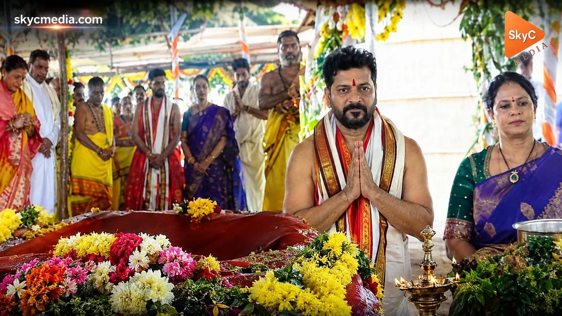 సాగర్ తీరాన ఘనంగా సీఎం రేవంత్ వరుణ యాగం