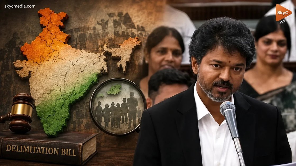కేంద్రానికి సీఎం విజయ్ షాకింగ్ డీలిమిటేషన్ డిమాండ్
