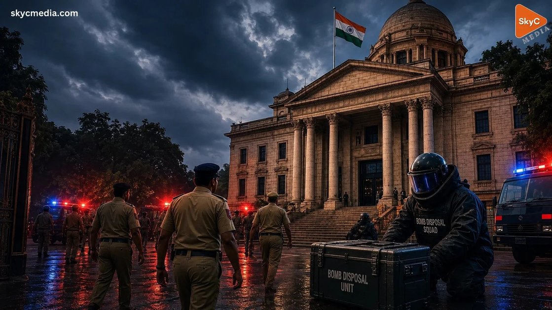 స్వాతంత్ర్య దినోత్సవానికి ముందే ఢిల్లీ హైకోర్టుకు బాంబు బెదిరింపు