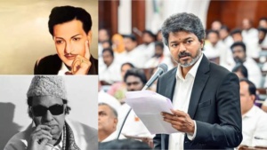 ఎంజీఆర్ ఎన్టీఆర్ తర్వాత సీఎం విజయ్ అంటూ ఫైరింగ్ స్పీచ్